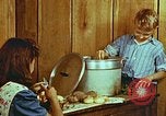 Image of cooking preparations Harlan Kentucky USA, 1942, second 47 stock footage video 65675023743