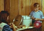 Image of cooking preparations Harlan Kentucky USA, 1942, second 49 stock footage video 65675023743