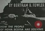 Image of Fishermen; farmers; miners, and others in poverty Nova Scotia, 1922, second 44 stock footage video 65675023745