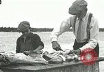 Image of Fishermen of Nova Scotia suffer poverty Nova Scotia, 1922, second 39 stock footage video 65675023746