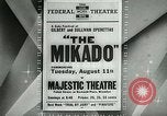Image of Work Progress Administration Federal theater presentations United States USA, 1937, second 7 stock footage video 65675023750