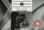 Image of Work Progress Administration Federal theater presentations United States USA, 1937, second 11 stock footage video 65675023750