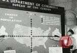 Image of United States Census and American population growth Washington DC USA, 1960, second 52 stock footage video 65675023753