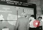 Image of United States Census and American population growth Washington DC USA, 1960, second 55 stock footage video 65675023753