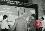 Image of United States Census and American population growth Washington DC USA, 1960, second 58 stock footage video 65675023753