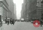 Image of movement in street Chicago Illinois USA, 1916, second 3 stock footage video 65675023760