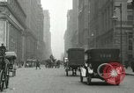Image of movement in street Chicago Illinois USA, 1916, second 10 stock footage video 65675023760