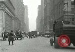 Image of movement in street Chicago Illinois USA, 1916, second 25 stock footage video 65675023760