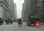 Image of movement in street Chicago Illinois USA, 1916, second 27 stock footage video 65675023760