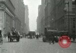 Image of movement in street Chicago Illinois USA, 1916, second 29 stock footage video 65675023760