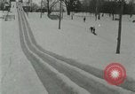 Immagine di Slittino Lake George New York USA, 1916, secondo 3 filmato di repertorio 65675023767
