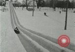 Immagine di Slittino Lake George New York USA, 1916, secondo 14 filmato di repertorio 65675023767