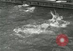 Image of Swimming race San Francisco California USA, 1916, second 40 stock footage video 65675023768