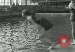 Image of Swimming race San Francisco California USA, 1916, second 59 stock footage video 65675023768