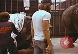 Standbild Ringling Brothers Barnum Bailey Zirkus einrichten United States USA, 1977, aus Sekunde 31 historischem Filmmaterial Videoclip 65675023770