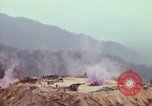 Image of CH-54 delivers a howitzer to Fire Support Base Whip Vietnam, 1969, second 34 stock footage video 65675023786