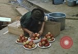 Image of Thanksgiving dinner Vietnam, 1969, second 51 stock footage video 65675023787