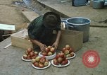 Image of Thanksgiving dinner Vietnam, 1969, second 52 stock footage video 65675023787