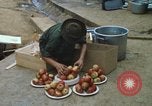 Image of Thanksgiving dinner Vietnam, 1969, second 54 stock footage video 65675023787