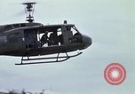 Image of UH-1D helicopter Vietnam, 1969, second 29 stock footage video 65675023794