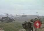 Image of UH-1D helicopter Vietnam, 1969, second 61 stock footage video 65675023794
