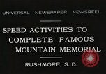 Image of George Washington Keystone South Dakota USA, 1931, second 1 stock footage video 65675023804