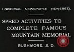 Image of George Washington Keystone South Dakota USA, 1931, second 4 stock footage video 65675023804