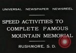 Image of George Washington Keystone South Dakota USA, 1931, second 5 stock footage video 65675023804