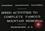 Image of George Washington Keystone South Dakota USA, 1931, second 6 stock footage video 65675023804