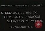 Image of George Washington Keystone South Dakota USA, 1931, second 16 stock footage video 65675023804