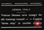 Image of Cadets Genoa Italy, 1931, second 1 stock footage video 65675023806
