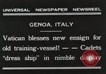 Image of Cadets Genoa Italy, 1931, second 4 stock footage video 65675023806