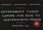 Immagine di Al Capone Chicago Illinois USA, 1931, secondo 1 filmato di repertorio 65675023808