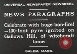 Standbild Holzfass bonfire Salem Massachusetts USA, 1930, aus Sekunde 6 historischem Filmmaterial Videoclip 65675023813