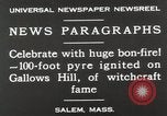 Standbild Holzfass bonfire Salem Massachusetts USA, 1930, aus Sekunde 8 historischem Filmmaterial Videoclip 65675023813