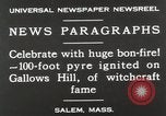 Standbild Holzfass bonfire Salem Massachusetts USA, 1930, aus Sekunde 9 historischem Filmmaterial Videoclip 65675023813