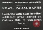 Standbild Holzfass bonfire Salem Massachusetts USA, 1930, aus Sekunde 10 historischem Filmmaterial Videoclip 65675023813