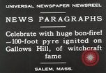 Standbild Holzfass bonfire Salem Massachusetts USA, 1930, aus Sekunde 13 historischem Filmmaterial Videoclip 65675023813