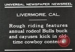 Immagine di Rodeo annuale Livermore California USA, 1930, secondo 4 filmato di repertorio 65675023815