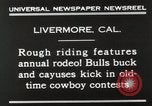 Immagine di Rodeo annuale Livermore California USA, 1930, secondo 8 filmato di repertorio 65675023815