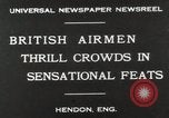Standbild British Air Show Hendon England, 1930, aus Sekunde 3 historischem Filmmaterial Videoclip 65675023816
