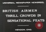 Standbild British Air Show Hendon England, 1930, aus Sekunde 4 historischem Filmmaterial Videoclip 65675023816