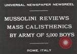 Standbild Benito Mussolini Rom Italien, 1930, aus Sekunde 3 historischem Filmmaterial Videoclip 65675023817