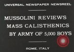 Standbild Benito Mussolini Rom Italien, 1930, aus Sekunde 4 historischem Filmmaterial Videoclip 65675023817