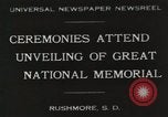 Image of Mount Rushmore South Dakota United States USA, 1930, second 1 stock footage video 65675023818