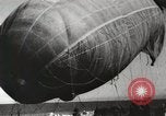 Image of Blimp shot down over Chicago Chicago Illinois USA, 1930, second 13 stock footage video 65675023819