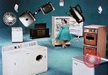 Image of Electrical appliances and uses in 1960s Connecticut USA, 1966, second 59 stock footage video 65675023823