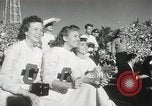 Standbild Fußballspiel Miami Florida USA, 1949, aus Sekunde 62 historischem Filmmaterial Videoclip 65675023836