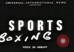 Standbild Boxkampf United States USA, 1949, aus Sekunde 1 historischem Filmmaterial Videoclip 65675023840