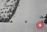 Standbild Skispringer Snoqualmie Pass Washington USA, 1949, aus Sekunde 25 historischem Filmmaterial Videoclip 65675023841